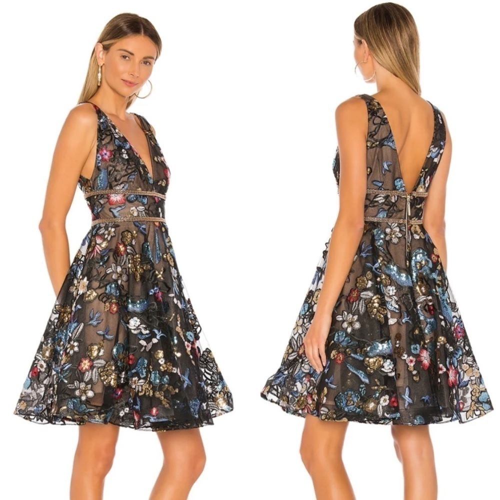 BRONX AND BANCO Paradise Fit-and-Flare Dress Size Medium New with Tags